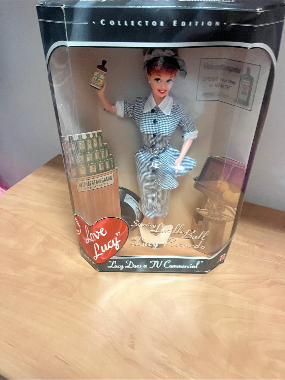 Collector Edition Doll - Blue Gingham Outfit. I’m love Lucy